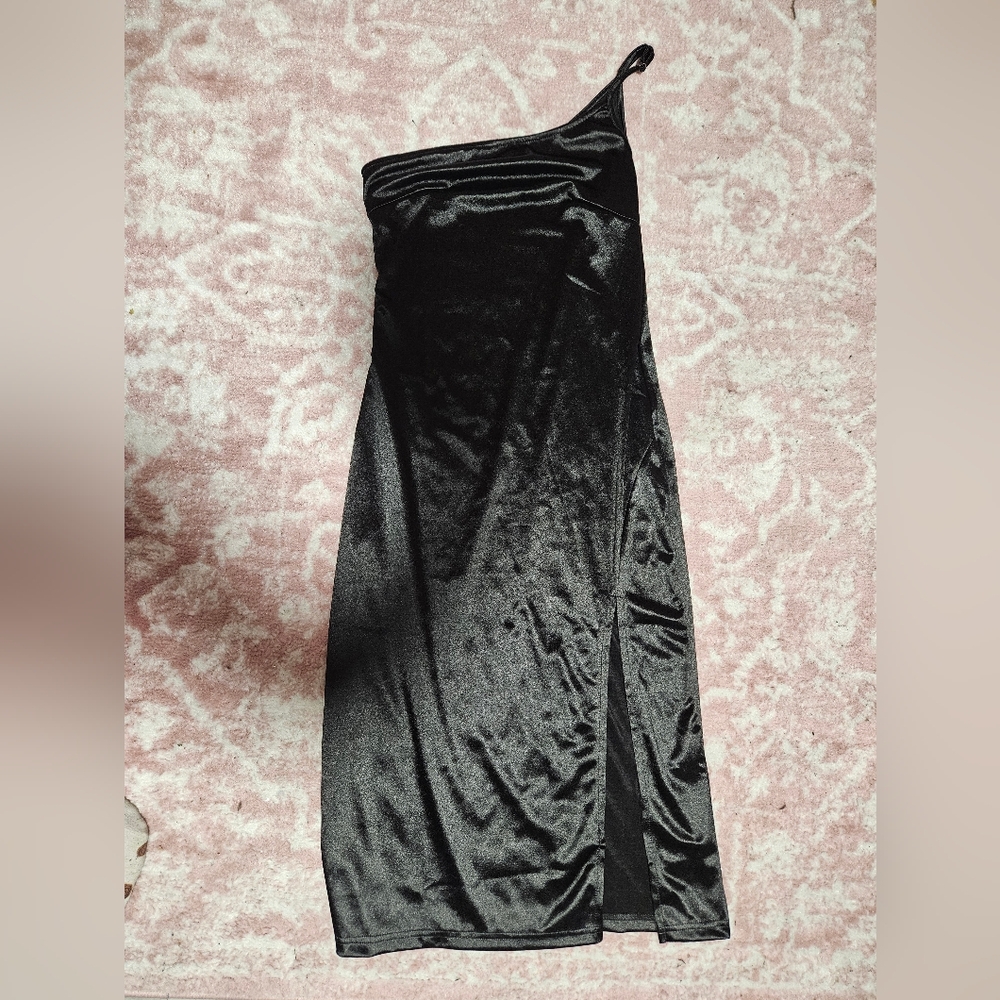 Little Black Dress - Asymmetrical - Size Medium
